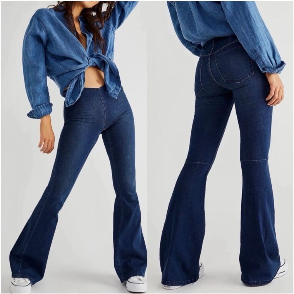 We The Free Penny Pull On Flare Leg Jean women’s size 26
